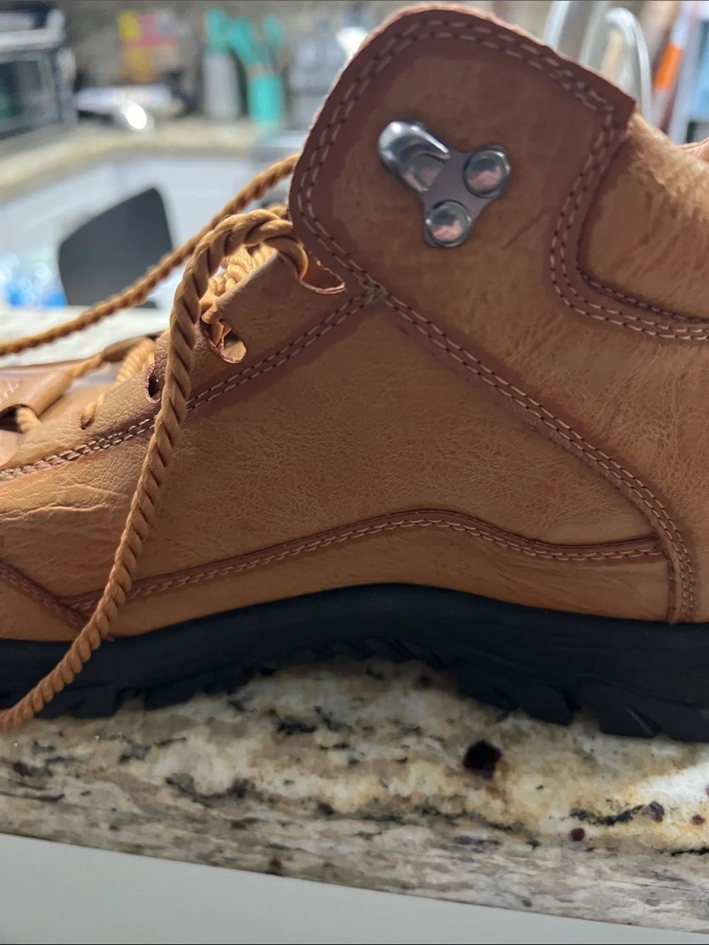 Men’s Salkin Outdoor Lace-Up Hiking Boots NWOT Sz 47 (13-1/2?)